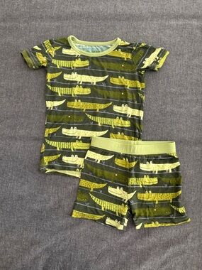 Little Sleepies PJ Set - Crocodiles
